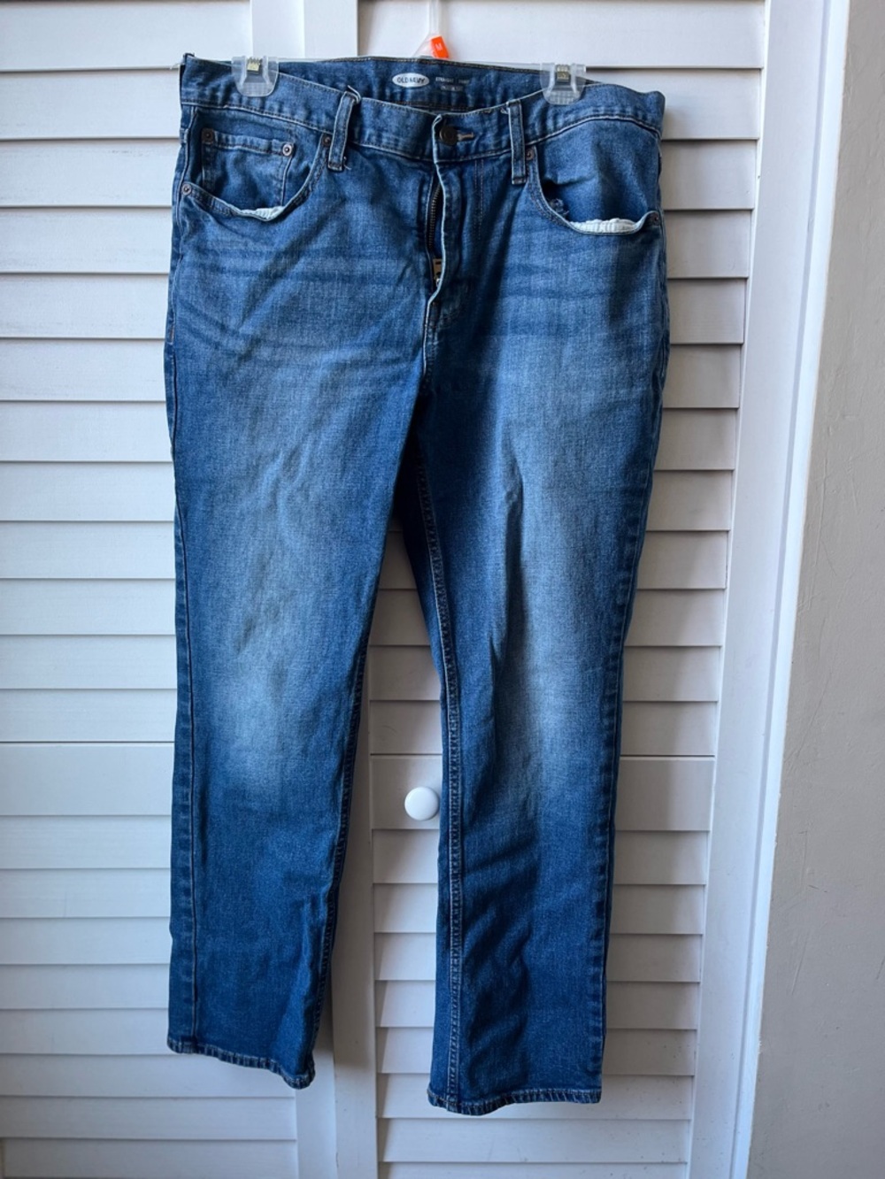Old Navy Light-Medium Blue Straight Jeans